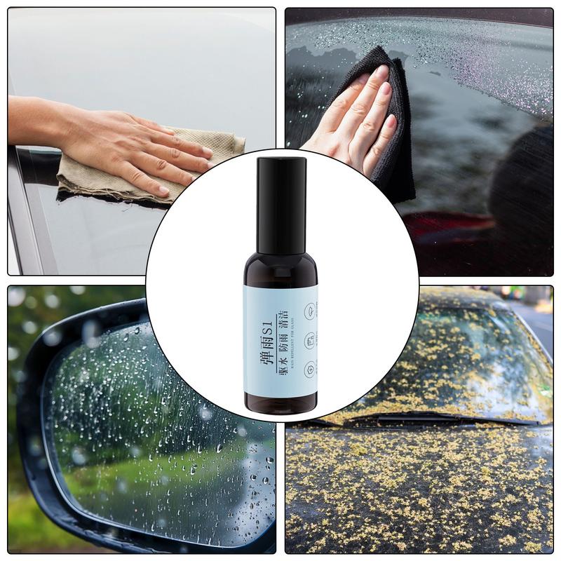 Anti Fog Spray For Car Anti Rain Anti-Fog Coating Windshield Mirrors Water Repeller 50ml Excellent Waterproofing Long Lasting