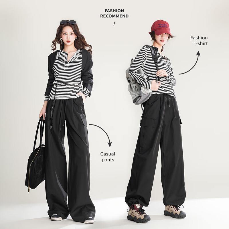

Women s Fashion Pocket Cargo Jogger Pants M