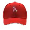 Printed Thousand Cranes Lightweight Outdoor Washable Curved Brim Hat Adjustable Size Fashionable  Sandwich Baseball Cap
