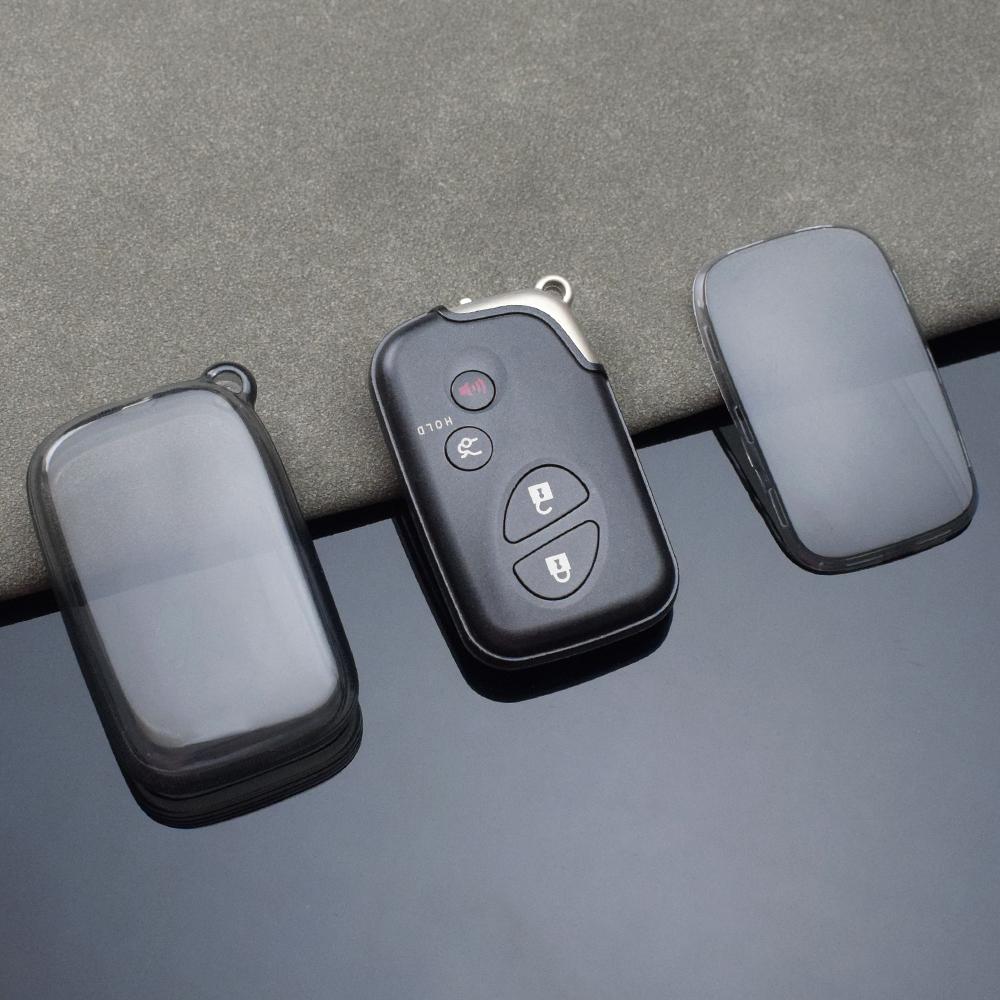 For Lexus ES240 ES350 LS460 GS300 450h 460h CT200H GX400 GX460 IS250 IS300C RX270 TPU Car Remote Key Case Cover Shell Fob Holder