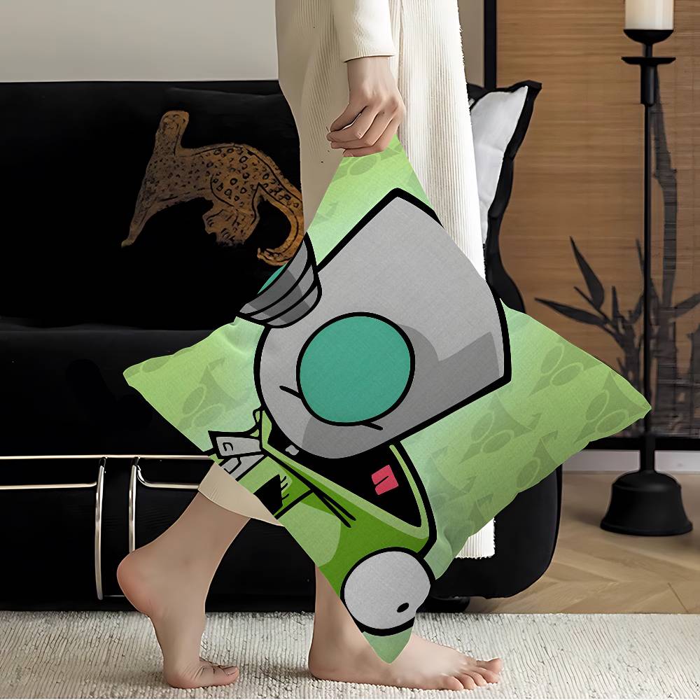IInvader ZZim Cartoon Pillow Anime Pillow Sofa Bed Head Pillow Cover Cushion Cover 45x45 Cm Fashion