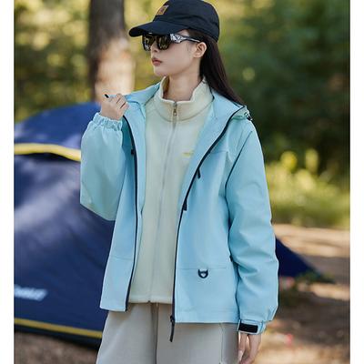 Oversized Windproof Hooded Jacket for Women, Great for Students  Outdoor Activities