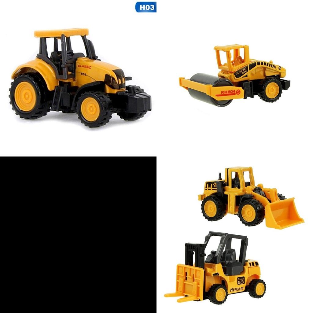 High-simulation Alloy Construction Truck Model Toy Mini Digger For Kids Fun