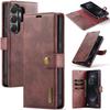 2-in-1 Removable Magnetic Flip PU Leather Case Card Wallet Holder Phone Back Cover For Samsung Galaxy S26 Ultra S25 S24 S23 S22 Plus Protector Skins
