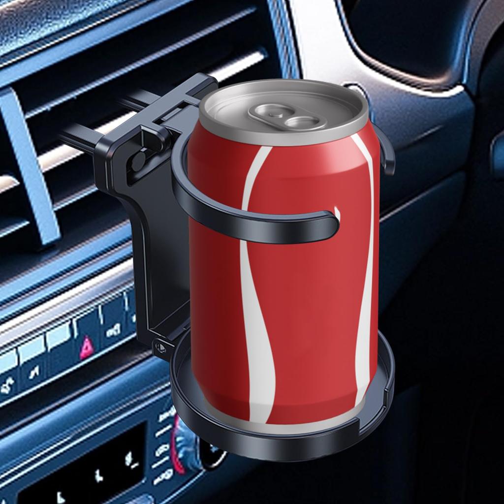 Car Cup Holder - Portable Foldable Air Vent Cup Holder for Drinks Bottles Coffee Car Accessories for Family Travel