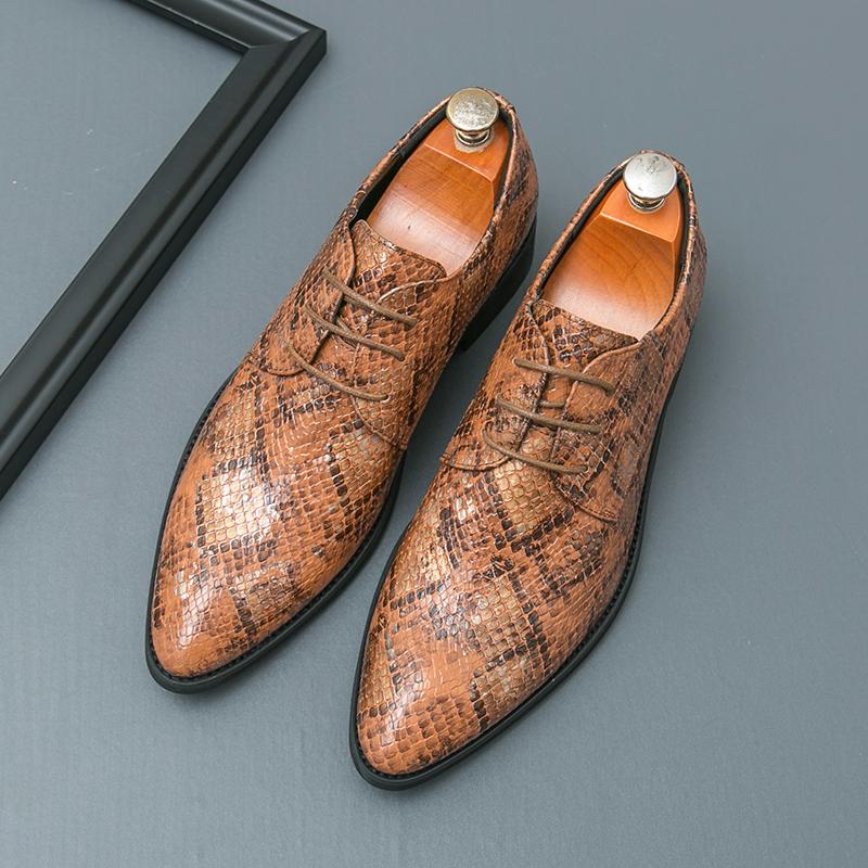Hot Selling Men's Banquet Formal Shoes Pointed Suits Wedding Shoes High-end Men's Office Business Casual Shoes Europe America