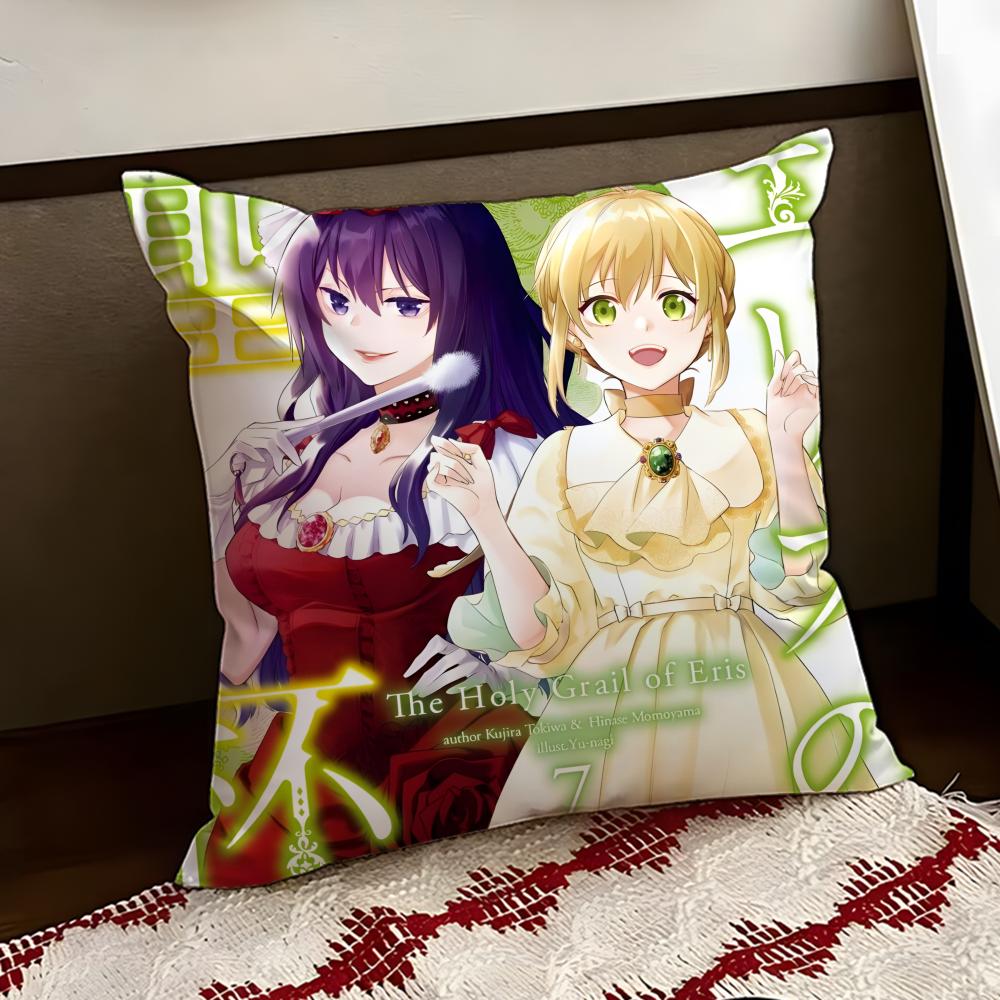 Cute The Holy Grail of Eris Cushion Cover Reversible Soft Durable Pillow Cover Home Car MultiScene Use for Daily Comfort