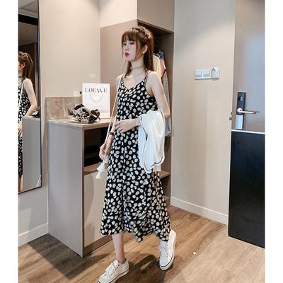 Sommer Little Daisy Blumenkleid Fee Schlank Rock Hosenträger Mädchen Rock