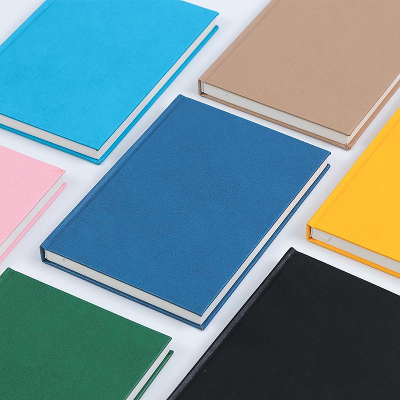 Embossed Hardcover A5 Faux Leather Business Diary Notebook
