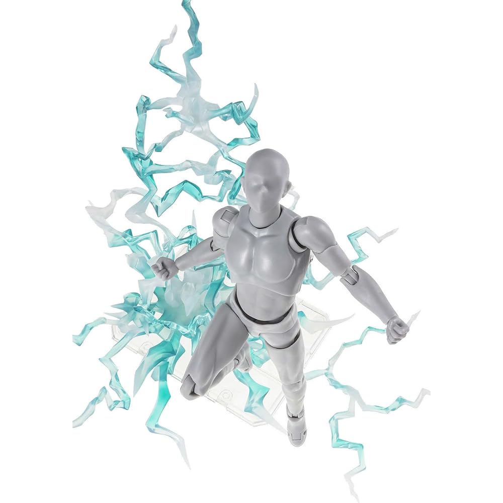 TAMASHII NATIONS Soul Effect Thunder Green Ver. 240mm PVC ABS Figure Effect Parts