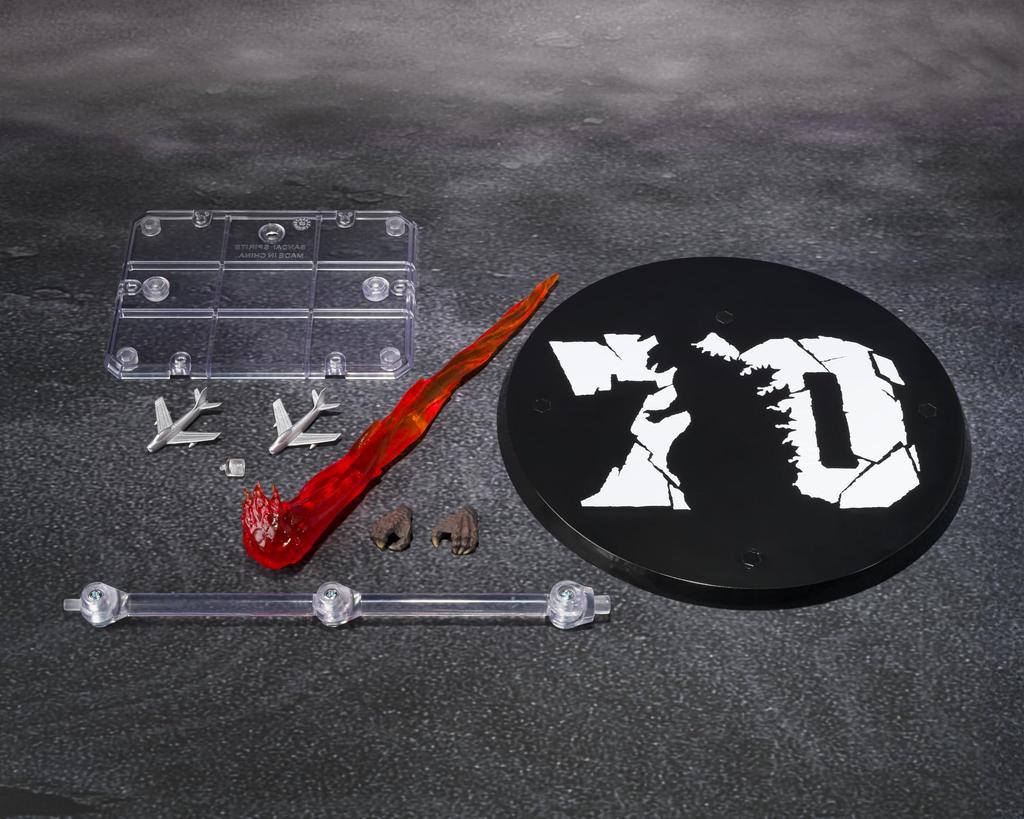 TAMASHII NATIONS SH. Monster Arts Godzilla (1954) 70. Jubiläum Sondergedenken Ver. Ca.. 150 mm bewegliche Figur aus PVC und ABS, bemalt