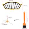 Replacement Parts Accessories Kit Compatible with 500 Series 500 510 520 530 531 535 536 540 545 550 551 552 560 570 580, 3 Filter, 3 Side Brush, 2
