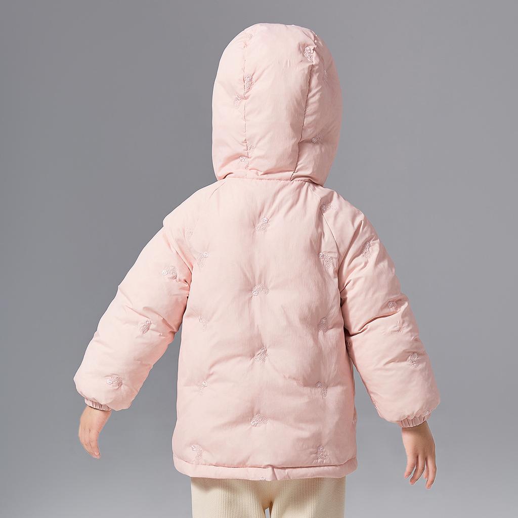 Double-Sided Cotton Jacket for Infants and Young Girls