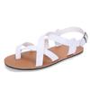 New Summer Men Sandals Leather Vintage Flat Beach Gladiator Sandals Shoes Breathable Men Flip Flops Sandals Roman Sandals Gladia