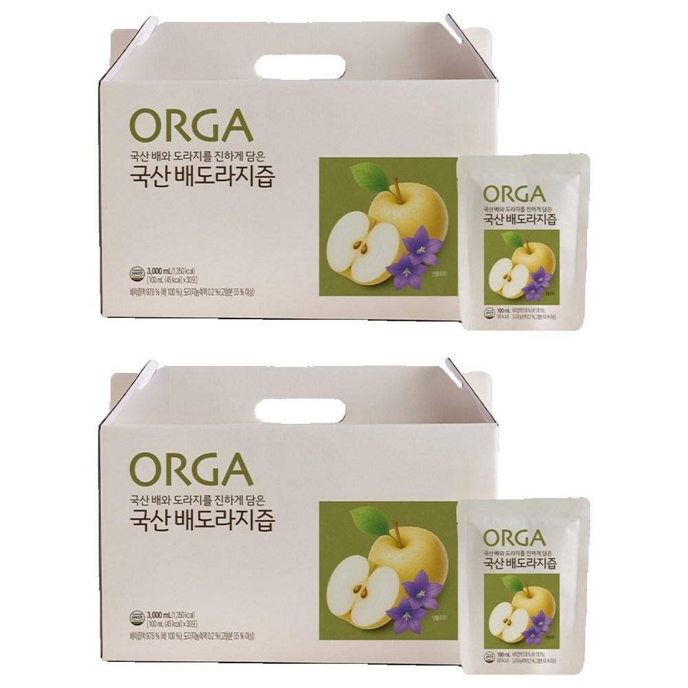 Orga Wholefoods Real Pear and Balloon Flower Root Extract 3L 2 pcs