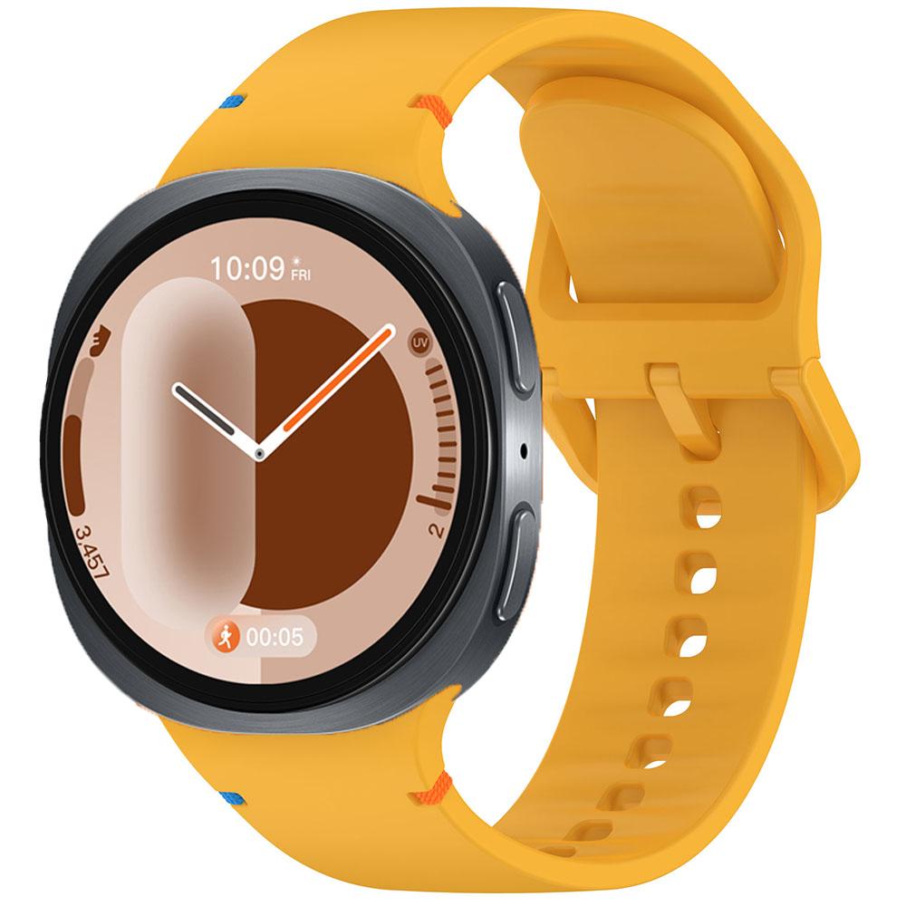 Official Silicone Strap for Samsung Galaxy Watch 8 44mm 40mm/8 Classic 46mm Band Breathable Wristband Sport Bracelet Accessories