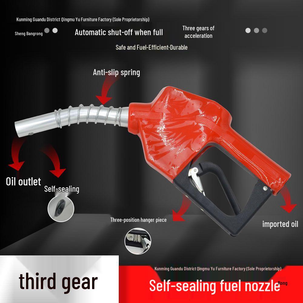Digital Display Automatic Fuel Metering Nozzle for Diesel & Gasoline