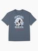 Gintama Dynamic Silver Hair Samurai Wave Circle Athletic Graphic Oversized Unisex T-Shirt
