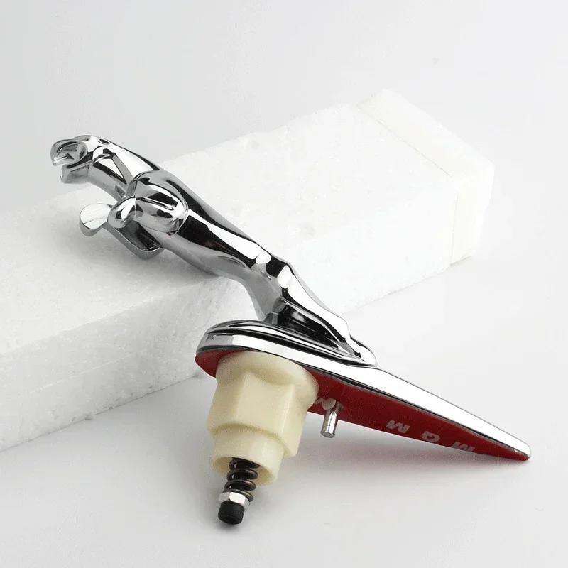 Copertura Adesivo Emblema Cofano Anteriore Auto Logo Jaguar XF XE XJ XEL F-Pace Forbici Chitarra S X Tipo F XFL Accessori