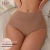 Leak-Proof High-Waisted Breathable Menstrual Underwear, Multi-color, Women's Period Panties 9033