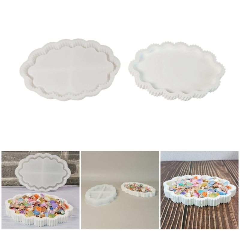 Easy To Use Silicone Mold Creating Decorative Trays Moulds with Unique Cloud Shape Suitable for Gifting Hand-Making