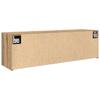 Wandhängender Badezimmerschrank, Klappregal zur Aufbewahrung im Flur, dekorativer Wandschrank zur Aufbewahrung im Wohnzimmer, 100 x 25 x 30 cm