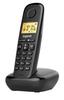 Gigaset Basic 100 DUO Cordless Phone, Black