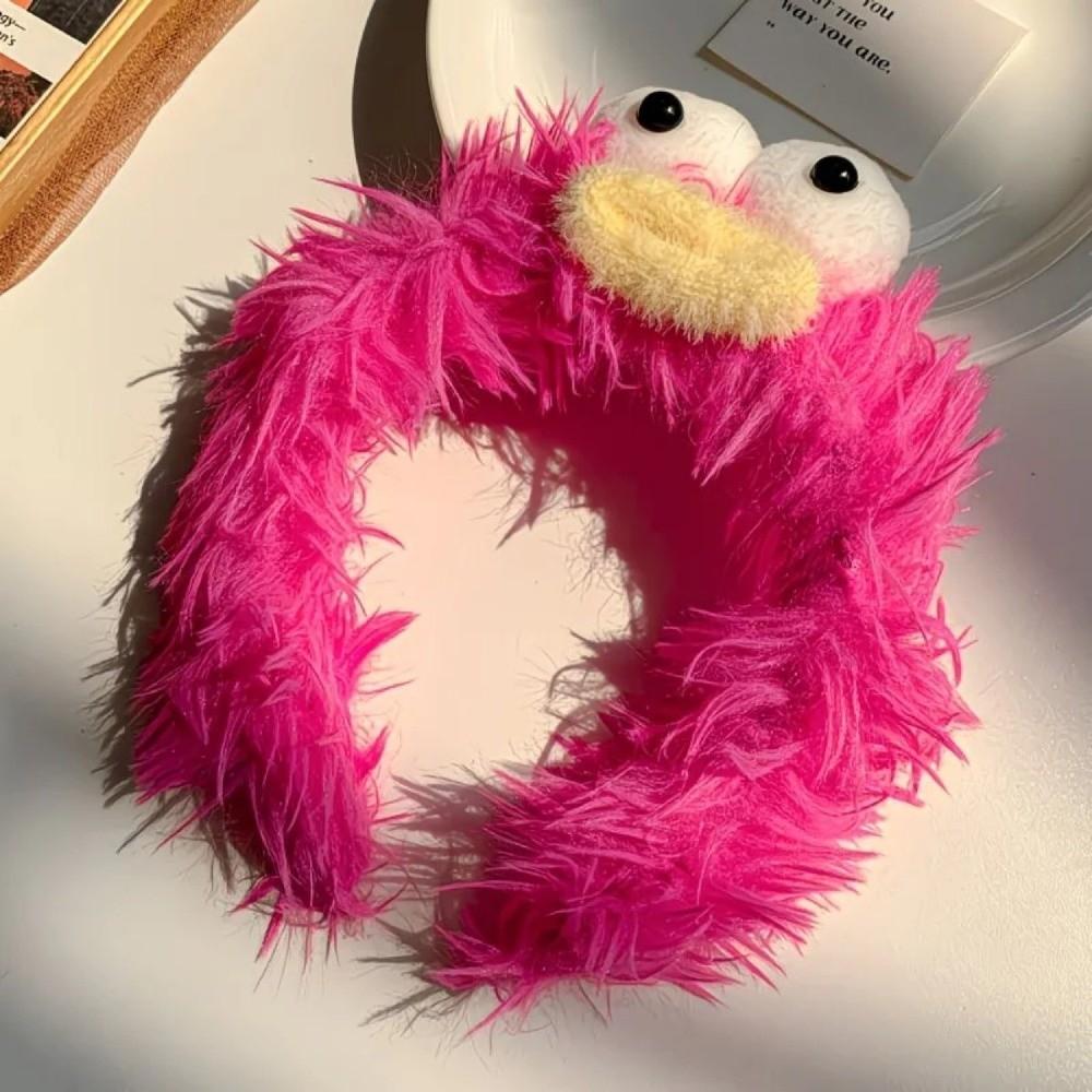 Colorful Headband Plush Funny Hair Hoop Creative Cosplay Hairband
