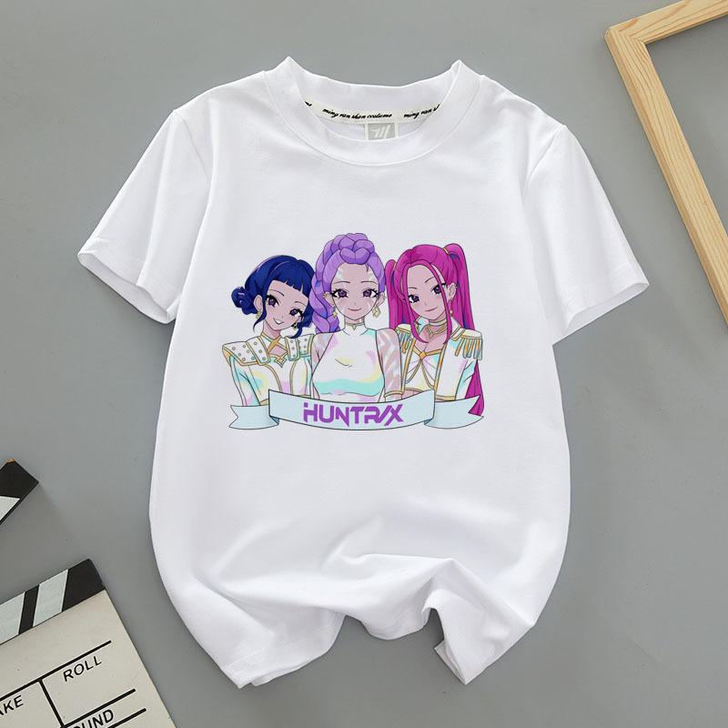 Dětská unisex trička Nová skupina Monster Hunt HUNTRX Dětské módní tričko s krátkým rukávem