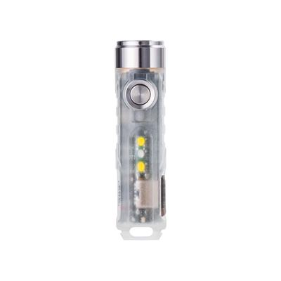 Brelok RovyVon Aurora 650 lumenów Super jasna latarka EDC USB C akumulatorowa mała fluorescencyjna super jasna latarka EDC kieszonkowy rozmiar A7-G4
