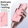 For Samsung Galaxy S25 Ultra Magnetic Case Small Wavy Edge PC + TPU Phone Cover