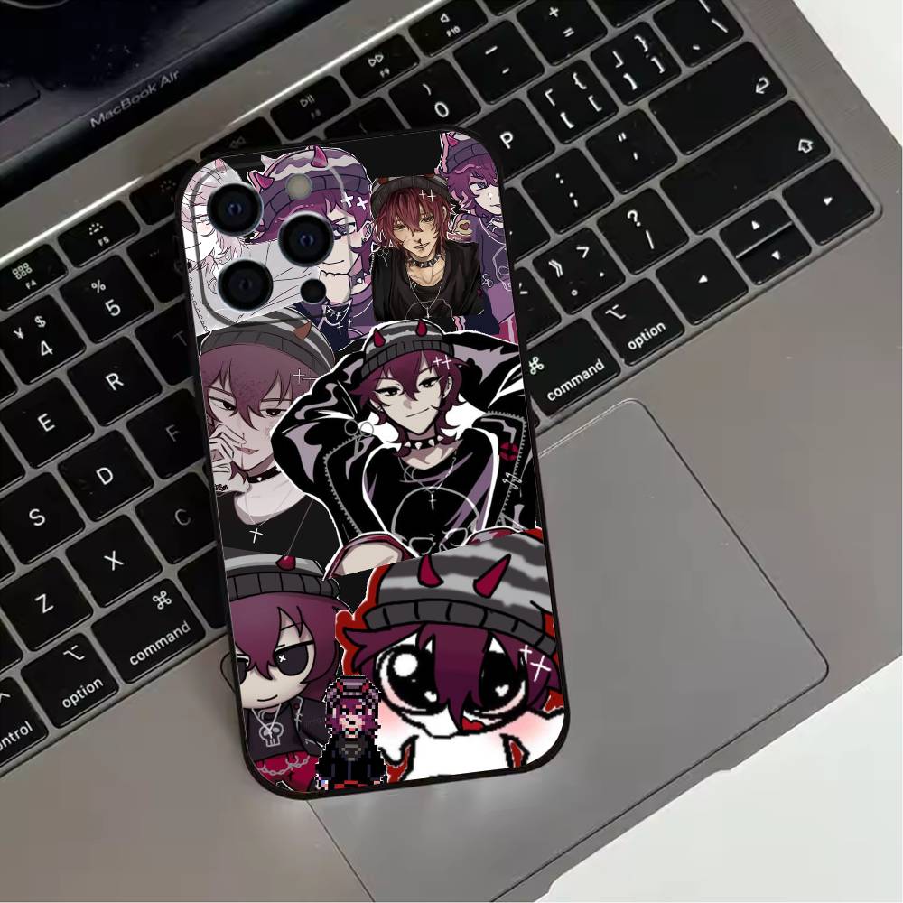K-Killer C-Chat Ronin Game Phone Case For iPhone 17,16,15,14,13,12,11 Plus,Pro Max,XS,Soft Silicone Black Cover