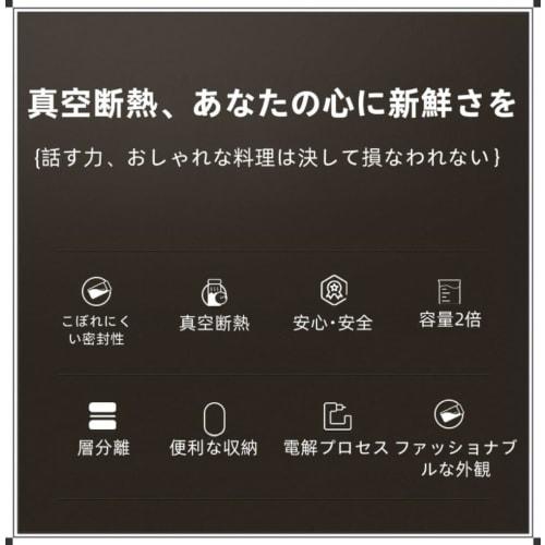 Thermos Lunch Jar, Insulated Bento Box for Office Workers, Vacuum 304, Large Capacity, Stainless Steel, Portable, Includes Dinnerware and Storage Bag,