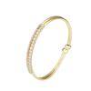 Stone Bracelet for Women Ins Advanced Geometric Open Bracelet Hand Ornaments European and American Jewelry