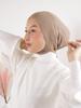 Muslim Women Instant Hijab With Straps Bonnet Soft Jersey Modal Tie Back Undercap Inner Cap Solid Stretch Turban Headband Eid