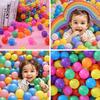 PlayMaty Ball Pit Balls - Colorful Ocean Pool Toys for Kids, Phthalate & BPA Free, 100pcs for Toddler Playhouse, Tent, or Playpen