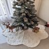Christmas Tree Decorations, Tree Dresses, Snowflake Short Velvet Blankets Enhance The Festive Atmosphere, Christmas Tree Skirts