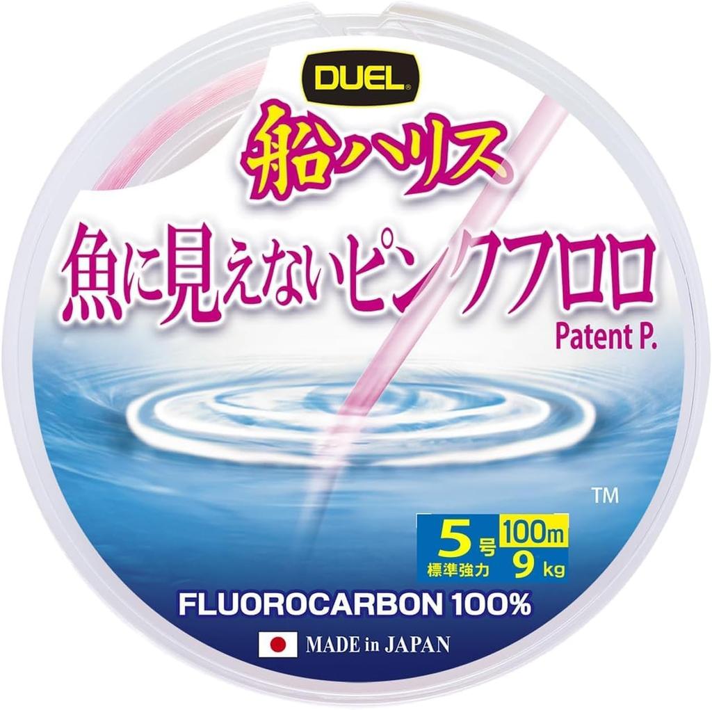 Duel Fluorocarbon Boat Size Pink Line, 100m, 5,