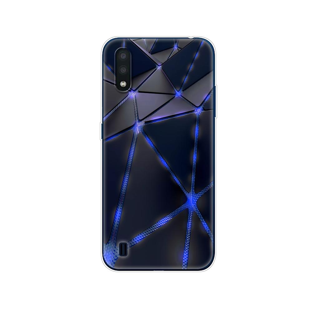 For Samsung M01 Case 5.7" Soft Silicon Tpu Cover For Samsung Galaxy M01 M 01 SM-M015FZBDSER M015 Phone Back Shell Bumper Funda