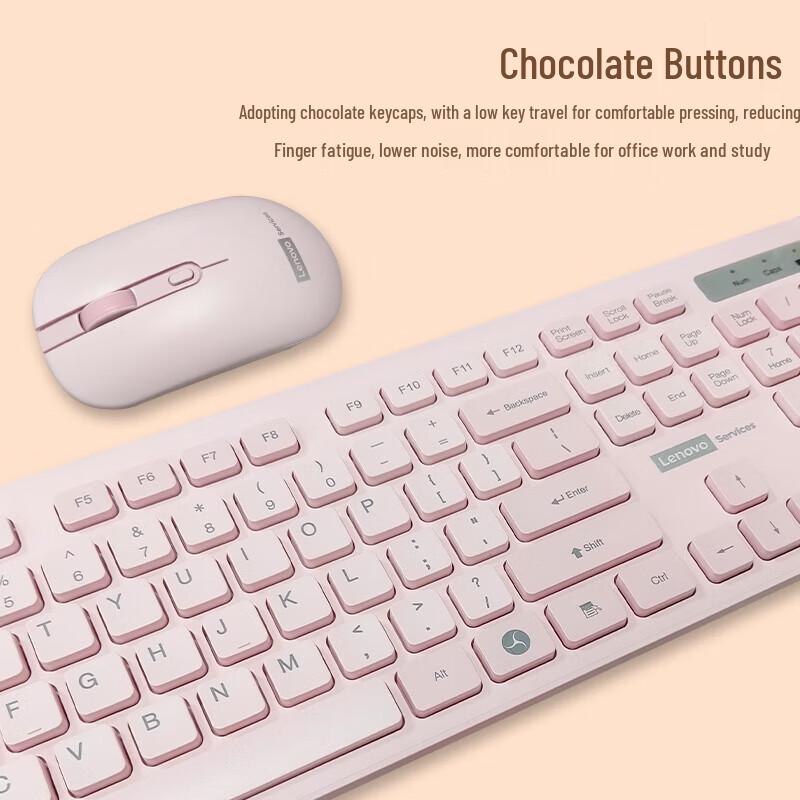 Lenovo T221 Wireless Keyboard Mouse Combo