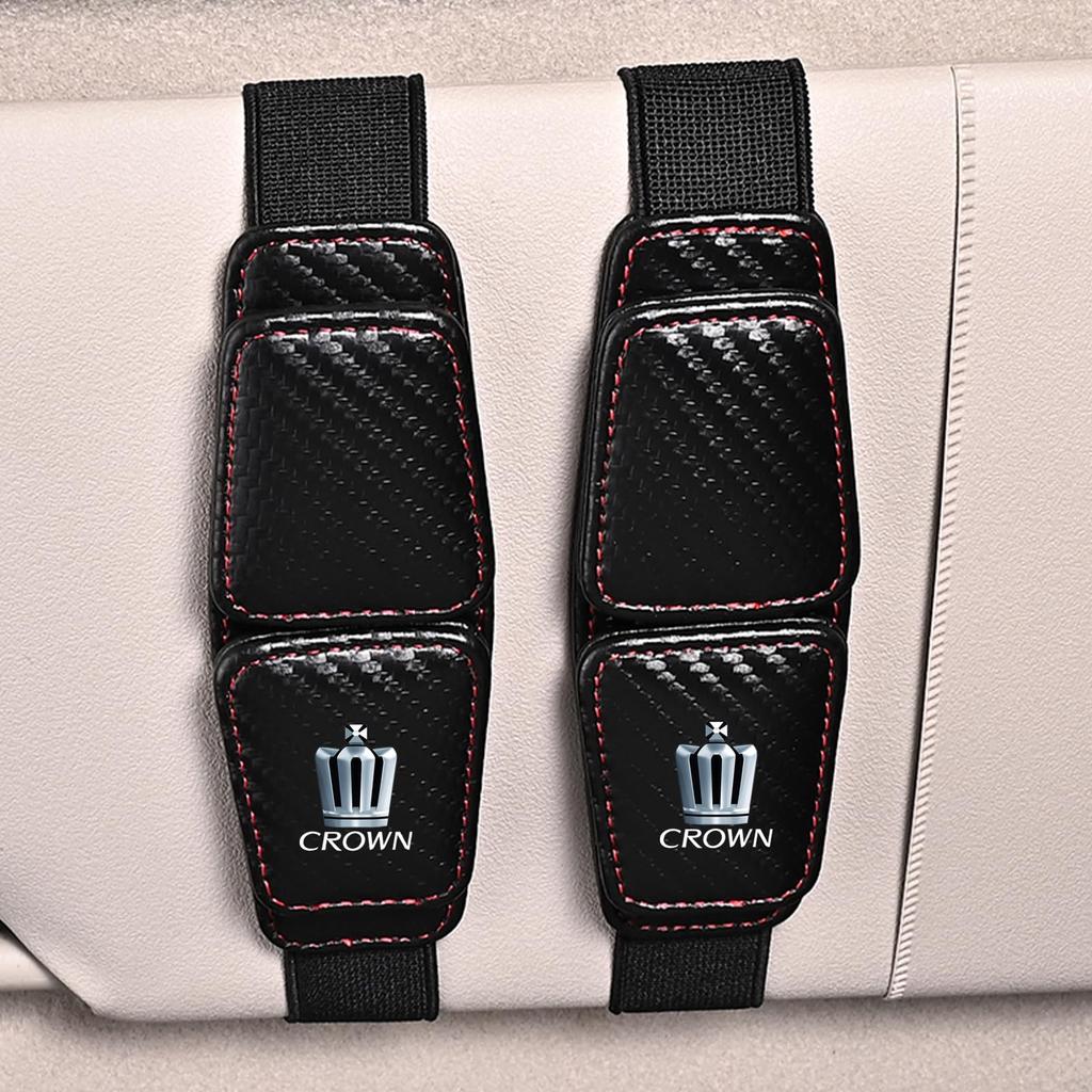 Fumezu Car Glasses Compatible with with Dual Storage Leather Sunglasses Car Magnetic Convenient Storage In Car Visor Glasses Car Organization Gray