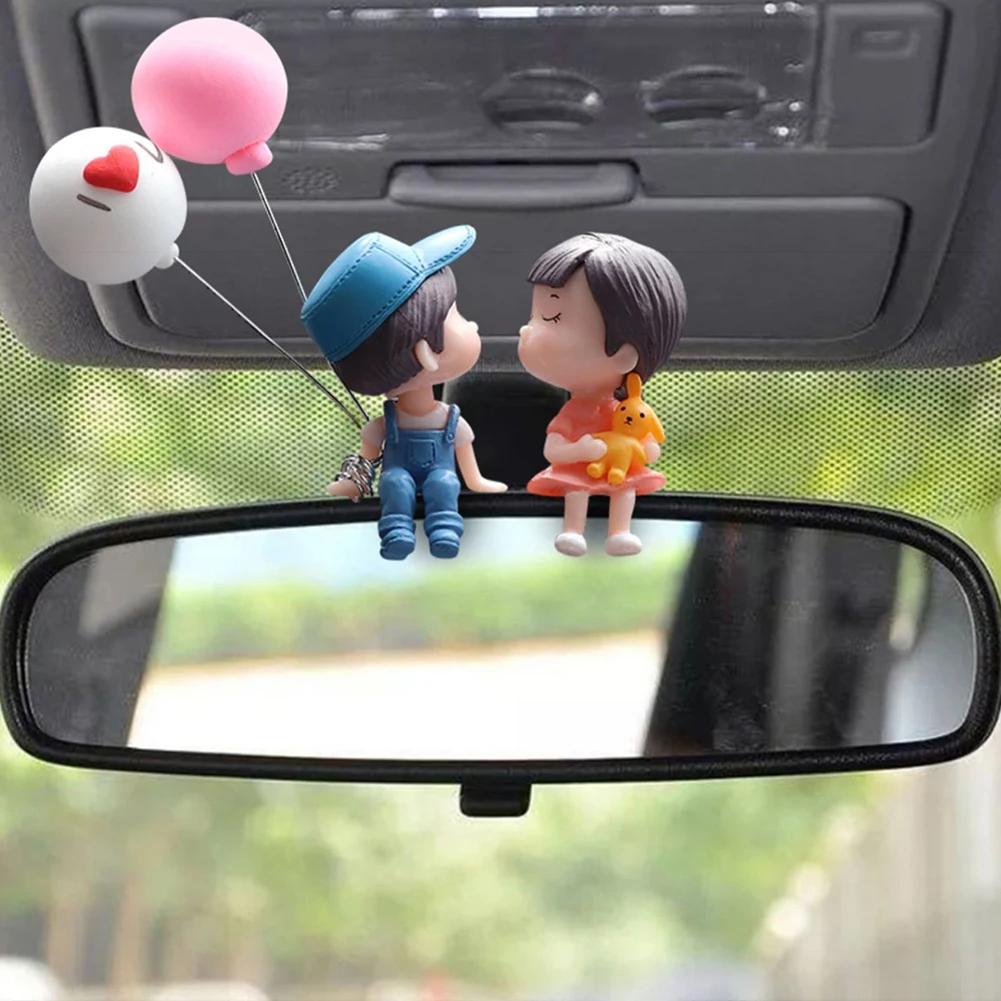 Lovely Couple Car Air Vent Freshener Perfume Clip Aromas Diffuser Decor Air Conditioning Perfume Clip Flavoring For Cars