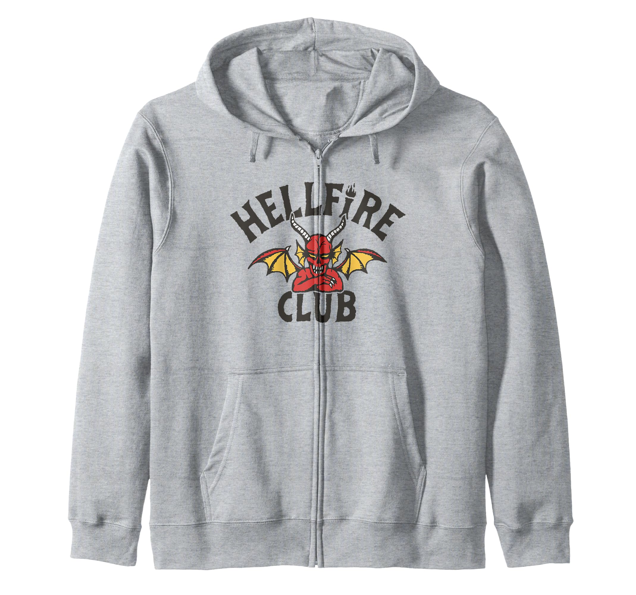 

Stranger Things Hellfire Club Demon Logo Zip Hoodie