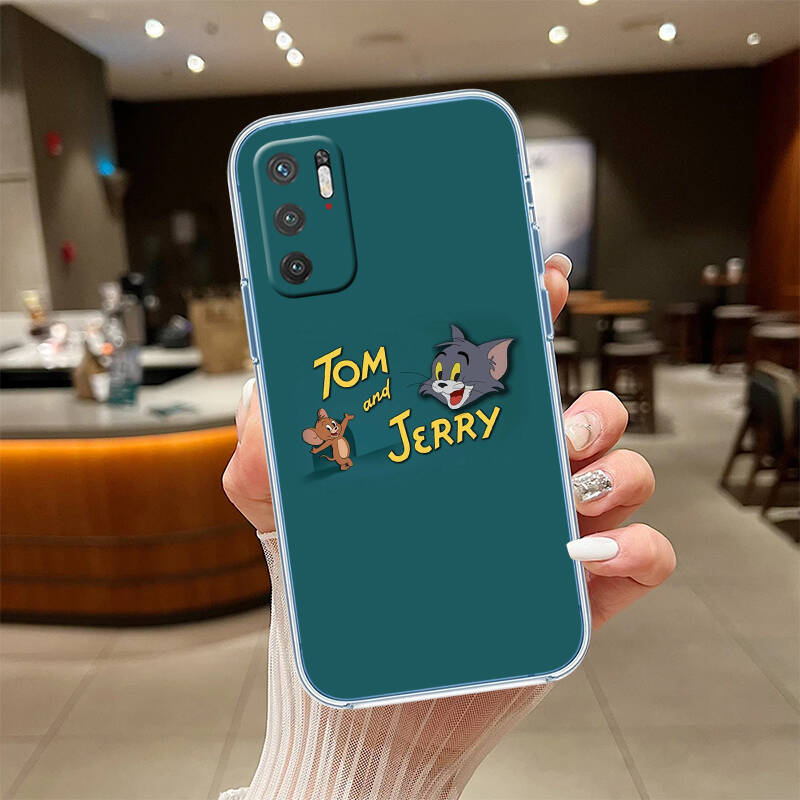Tom and Jerry Case for Motorola E7 E22 E20 E13 E15 E22S E30 E40 G10 G20 G04 G22 G23 G05 G75 G35 G55 G6 G7 G8 G9 Plus Power Play