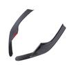 2Pcs Headlight Eyelid Eyebrow Cover Trim Strip Carbon Fiber Pattern Replacement for CRV CR V 2023 2025