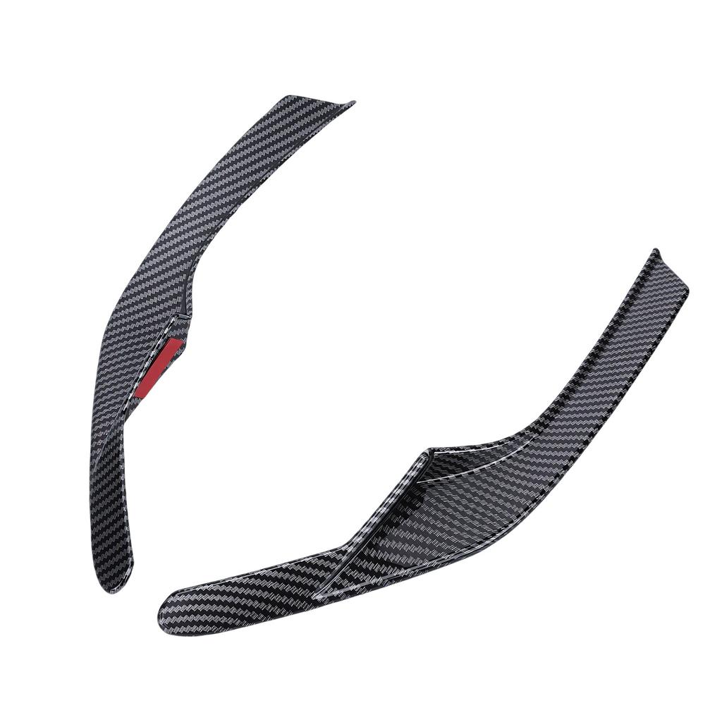 2Pcs Headlight Eyelid Eyebrow Cover Trim Strip Carbon Fiber Pattern Replacement for CRV CR V 2023 2025