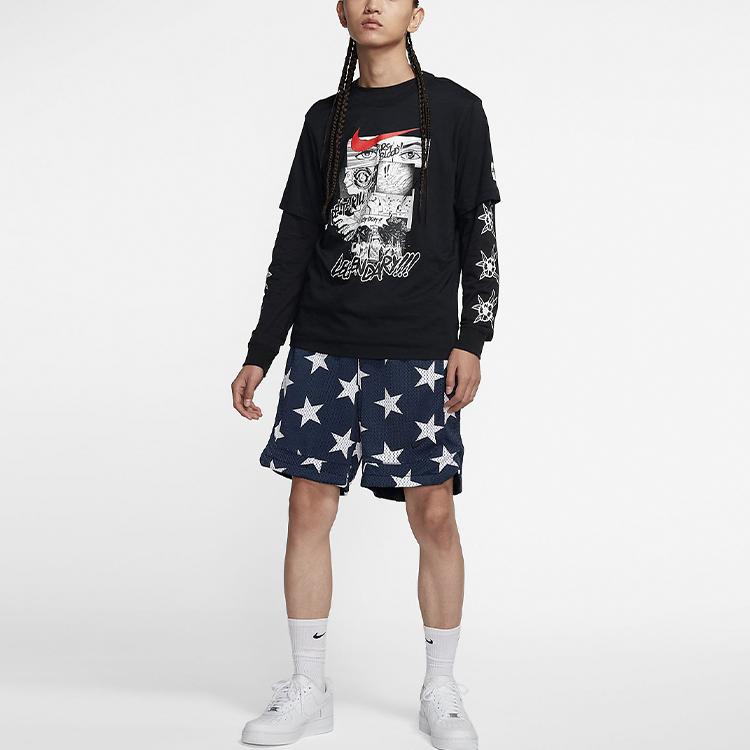 Nike LPL X League Of Legends Pro League Summoner Player Short-Sleeve T-Shirt Men Tops Black CT9105-010