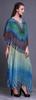 Phagun Tribal Feather Ladies Kaftan Holiday Loungewear Maxi Dress Beach