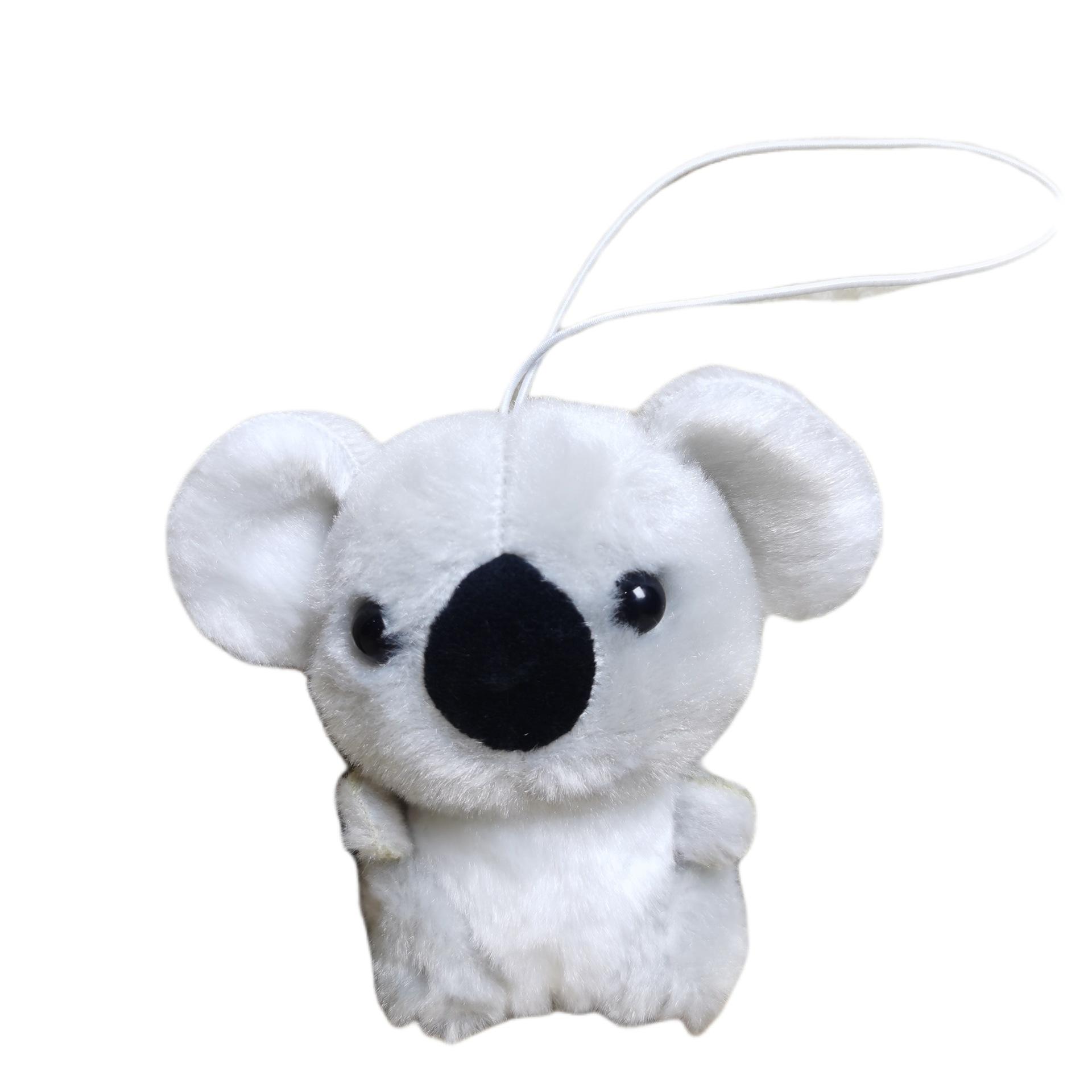 

Милая плюшевая игрушка Коала, кукла Коала, кулон-подвеска, аксессуары для одежды 10cm светло-серый