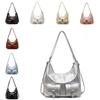 Multi Pocket Solid Color Handbag Single Shoulder Underarm Bag Backpack Fashion
